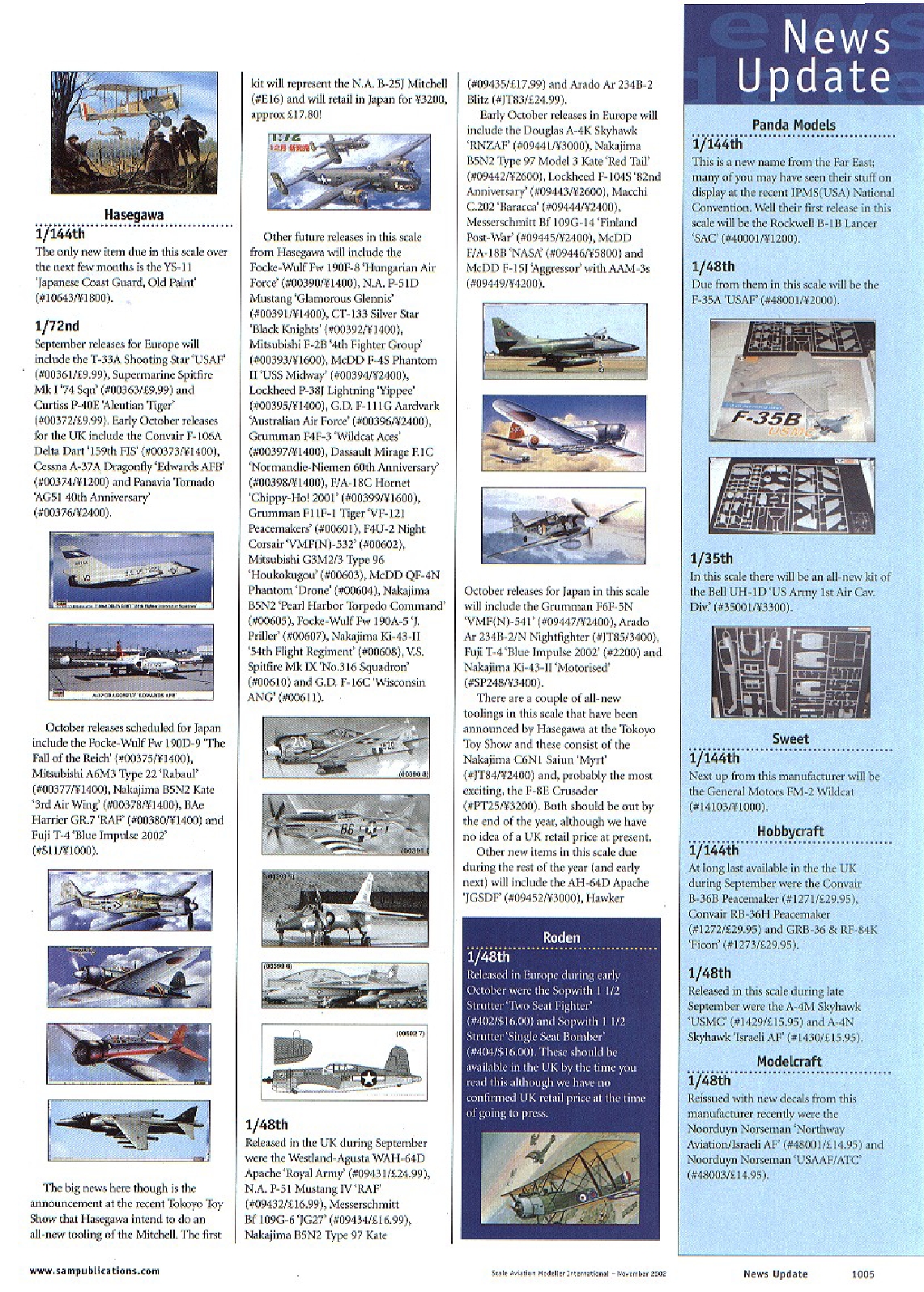 Scale Aviation Modeller International 2002-11